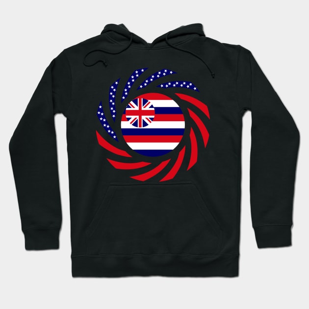 Hawaiian Murican Patriot Flag Series Hoodie by Village Values